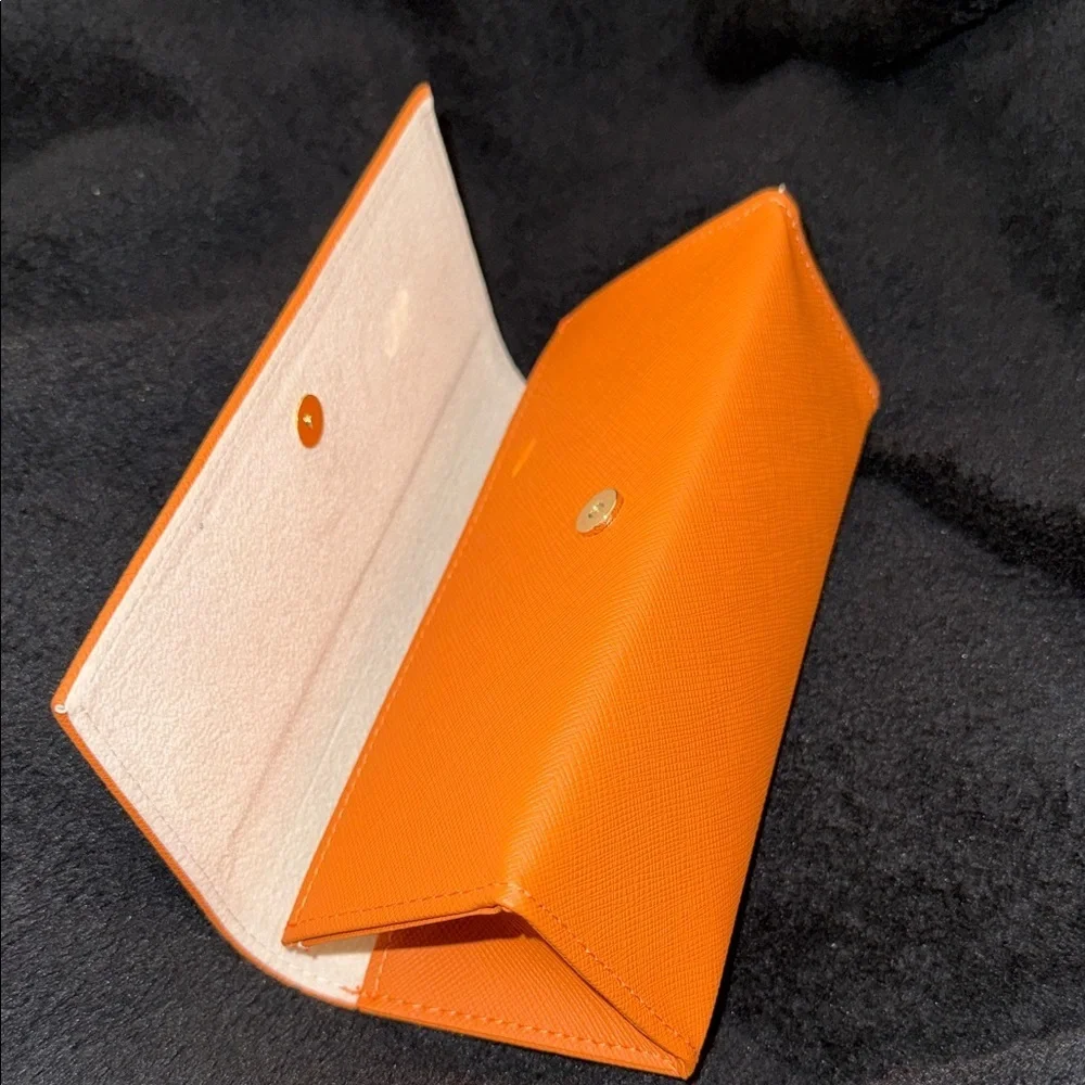 Tory Burch Vibrant Orange Clutch